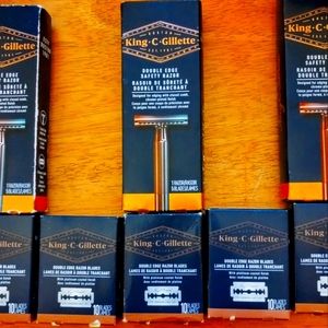 King Gillette Double Safety Razor